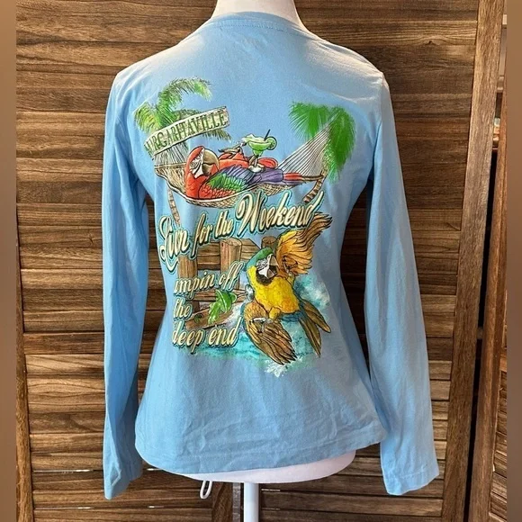 Margaritaville Long Sleeve Tee Pensacola - Picture 1 of 8